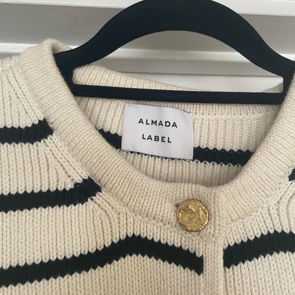 Almada The Label Striped Nova Cardigan - Picture 8 of 16